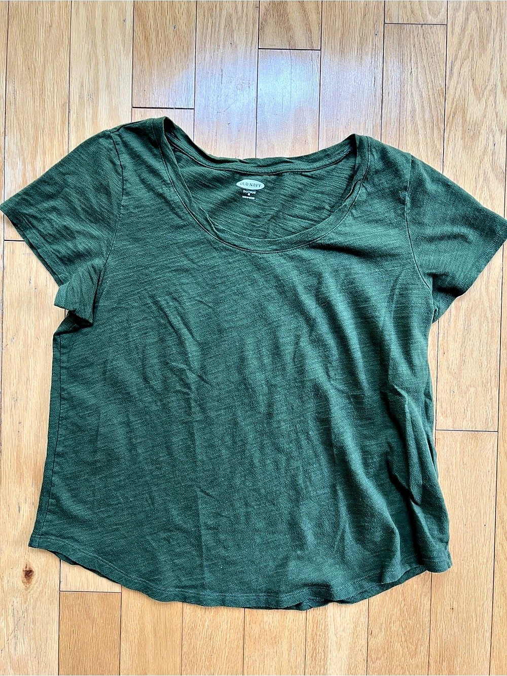 Old Navy Women's Green Short Sleeve Tee